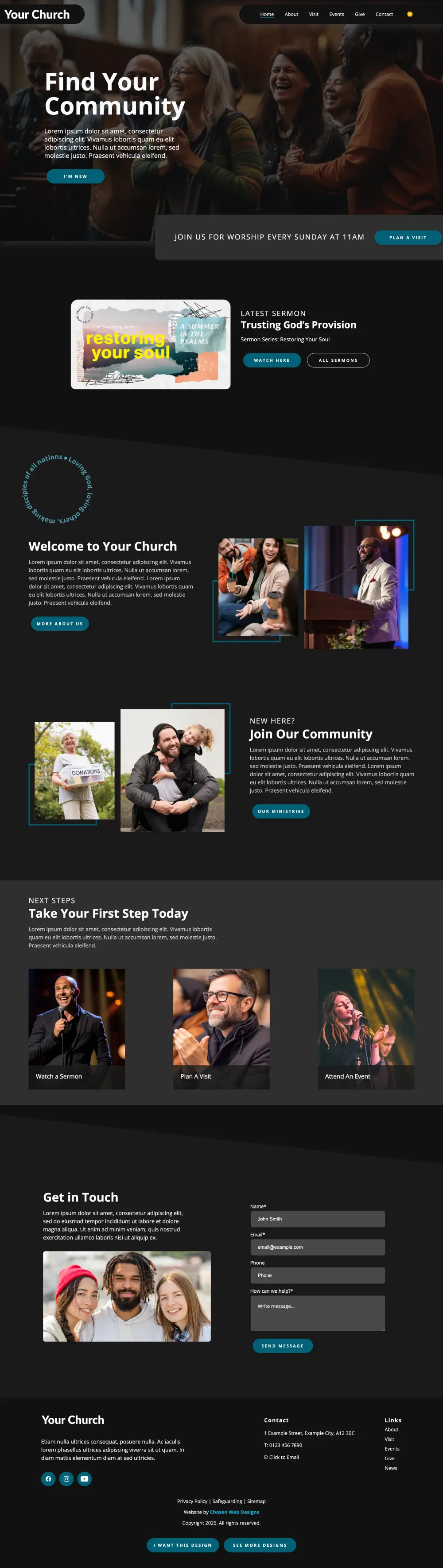 Ezra Website Demo