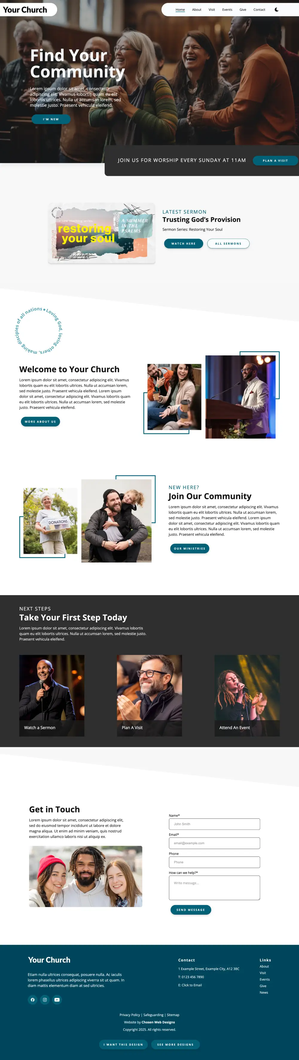 Ezra Website Demo